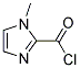 1-METHYL-1H-IMIDAZOLE-2-CARBONYL CHLORIDE 结构式