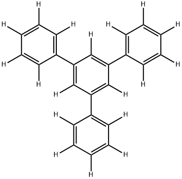 1,3,5-TRIPHENYLBENZENE-D18 结构式