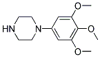 1-(3,4,5-TRIMETHOXY-PHENYL)-PIPERAZINE 结构式