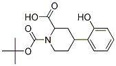 1-(TERT-BUTOXYCARBONYL)-4-(2-HYDROXYPHENYL)PIPERIDINE-2-CARBOXYLIC ACID 结构式