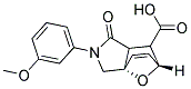 (1S,7R)-3-(3-METHOXY-PHENYL)-4-OXO-10-OXA-3-AZA-TRICYCLO[5.2.1.0(1,5)]DEC-8-ENE-6-CARBOXYLIC ACID 结构式