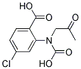 2-(Acetyl-carboxymethyl-amino)-4-chloro-benzoic acid 结构式