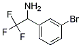 1-(3-溴苯基)-2,2,2-三氟乙胺 结构式