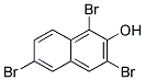 1,3,6-TRIBROMO-2-NAPHTHOL 结构式