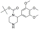 2-(3,4,5-TRIMETHOXY-PHENYL)-PIPERAZINE-1-CARBOXYLIC ACID TERT-BUTYL ESTER 结构式