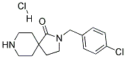2-(4-CHLOROBENZYL)-2,8-DIAZASPIRO[4.5]DECAN-1-ONE HYDROCHLORIDE 结构式