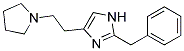2-BENZYL-4-(2-PYRROLIDIN-1-YL-ETHYL)-1H-IMIDAZOLE 结构式