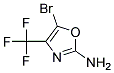 2-AMINO-5-BROMO-4-TRIFLUOROMETHYLOXAZOLE 结构式