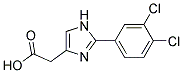 [2-(3,4-DICHLOROPHENYL)-IMIDAZOL-4-YL]-ACETIC ACID 结构式