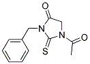 1-ACETYL-3-BENZYL-2-THIOXO-IMIDAZOLIDIN-4-ONE 结构式