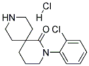 2-(2-CHLOROPHENYL)-2,9-DIAZASPIRO[5.5]UNDECAN-1-ONE HYDROCHLORIDE 结构式