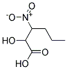 2-Hydroxy-3-nitro-hexanoic acid 结构式