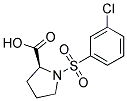 1-(3-氯苯磺酰基)脯氨酸,96% 结构式
