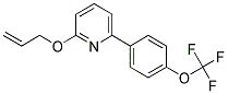 2-(ALLYLOXY)-6-[4-(TRIFLUOROMETHOXY)PHENYL]PYRIDINE 结构式