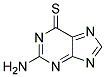 2-AMINO-6-THIOPURINE 结构式