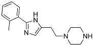 1-[2-(2-O-TOLYL-IMIDAZOL-4-YL)-ETHYL]-PIPERAZINE 结构式
