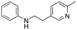 [2-(6-METHYL-PYRIDIN-3-YL)-ETHYL]-PHENYL-AMINE 结构式