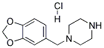 1-Piperonyl-Piperazine HCl 结构式