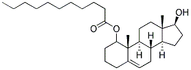 1-androstenediol undecanoate 结构式