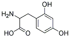 2-氨基-3-(2,4-二羟苯基)丙酸 结构式