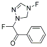 2,4-Difluofo-alpha-(1H-1,2,4-triazolyl)acetophenone 结构式
