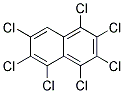 1,2,3,4,5,6,7-HEPTACHLORONAPHTHALENE 10 μG/ML IN ISO-OCTANE 结构式