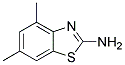 2-氨基-4,6-二甲基苯并噻唑 结构式