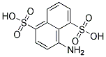 1-萘胺-4,8-二磺酸 结构式
