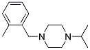 1-Isopropyl-4-(2-Methylbenzyl)Piperazine 结构式