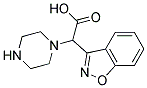1,2-Benzisoxazol-3-Yl(Piperazin-1-Yl)AceticAcid 结构式