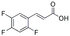 2,4,5-三氟苯丙烯酸, 97+% 结构式