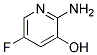 2-AMINO-3-HYDROXY-5-FLUOROPYRIDINE 结构式