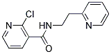 2-Chloro-N-(2-pyridin-2-yl-ethyl)-nicotinamide 结构式