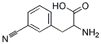 2-amino-3-(3-cyanophenyl)propanoic acid 结构式