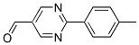 2-(4-methylphenyl)pyrimidine-5-carbaldehyde 结构式