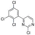 2-Chloro-4-(2,3,5-trichloro-phenyl)-pyrimidine 结构式