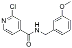 2-Chloro-N-(3-methoxy-benzyl)-isonicotinamide 结构式