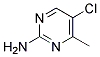 2-AMINO-5-CHLORO-6-METHYLPYRIMIDINE 结构式