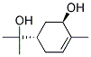 (1R-TRANS)-5-(1-HYDROXY-1-METHYLETHYL)-2-METHYL-2-CYCLOHEXEN-1-OL 结构式