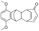 1,4-DIMETHOXY-5,5A,6,10,10A,11-HEXAHYDRO-5,11-ETHANO-6,10-ETHENOCYCLOHEPTA(B)NAPHTHALEN-7-ONE 结构式