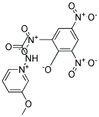 1-ACETAMIDO-3-METHOXYPYRIDINIUMPICRATE 结构式