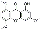 1-HYDROXY-3,5,8-TRIMETHOXY-9-XANTHENONE 结构式