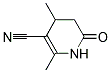 2,4-DIMETHYL-6-OXO-1,4,5,6-TETRAHYDRO-3-PYRIDINECARBONITRILE 结构式