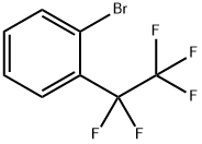 1-Bromo-2-pentafluoroethyl-benzene 结构式