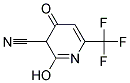 2-Hydroxy-4-oxo-6-trifluoromethyl-3,4-dihydro-pyridine-3-carbonitrile 结构式