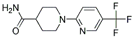 1-(5-Trifluoromethylpyridin-2-yl)-4-piperidinecarboxamide 结构式
