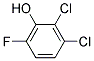 2-chloro-6-fluorochlorophenol 结构式