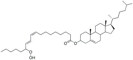 (+/-)-13-HYDROPEROXY-9Z,11E-OCTADECA-DIENOIC ACID, CHOLESTERYL ESTER 结构式