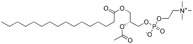 1,2-DISTEAROYL-SN-GLYCERO-3-PHOSPHOETHANOLAMINE-N-[METHOXY(POLYETHYLENE GLYCOL)-750] 结构式