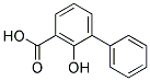 2-Hydroxy-3-biphenylcarboxylic acid 结构式